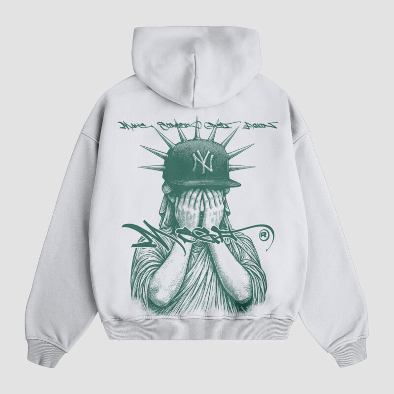 MSGA Statue Hoodie - Biała
