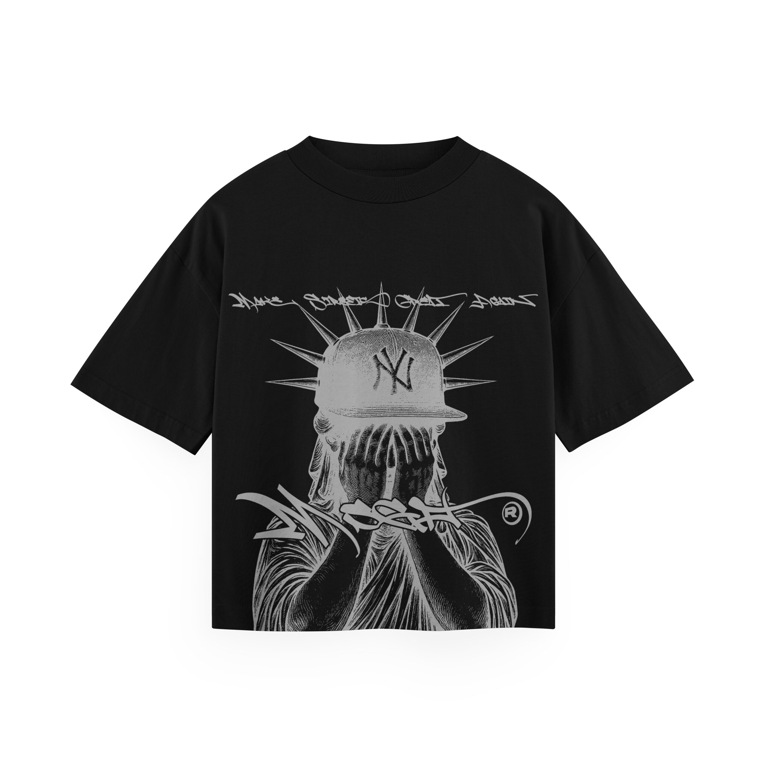 MSGA Statue Tee - Czarny
